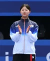 Paris Olympic 2024 Lim Sihyeon Blue Jacket