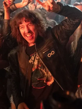 Paul Spence Deaner 89 2024 Black Leather Jacket