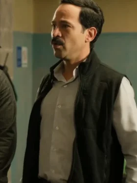 Plutarco Santos The Accident Black Cotton Vest