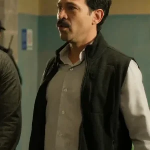 Plutarco Santos The Accident Black Cotton Vest