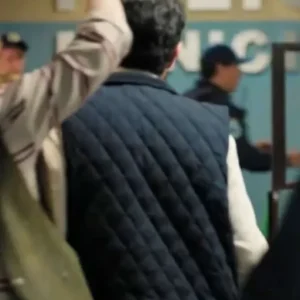 Plutarco Santos The Accident Quilted Vest Back