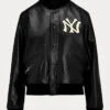 Polo Ralph Lauren Yankees Leather Jacket