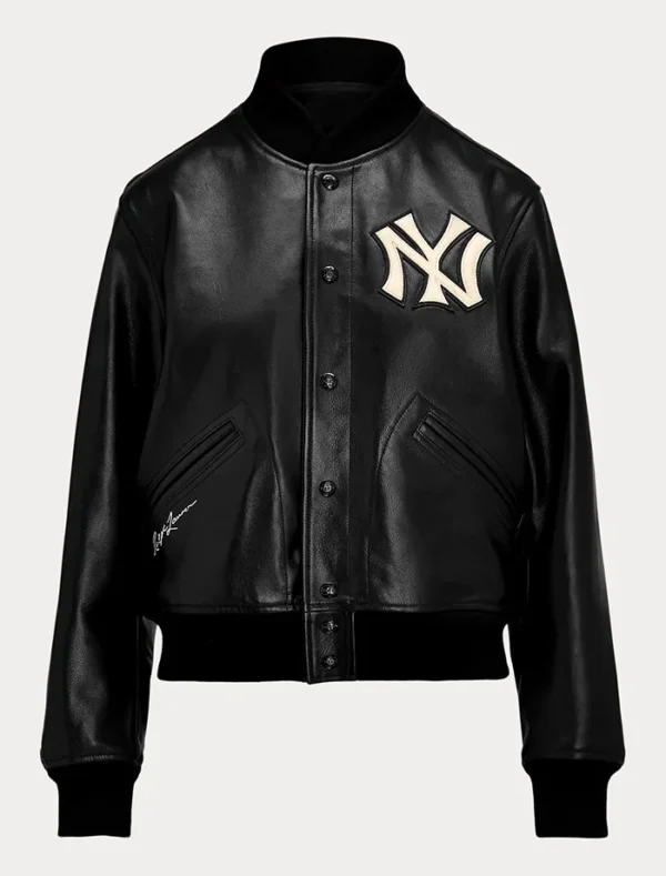 Polo Ralph Lauren Yankees Leather Jacket
