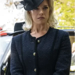 Rebecca Welton Ted Lasso Black Long Coat