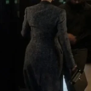 Rebecca Welton Ted Lasso S03 Asymmetric Coat Back