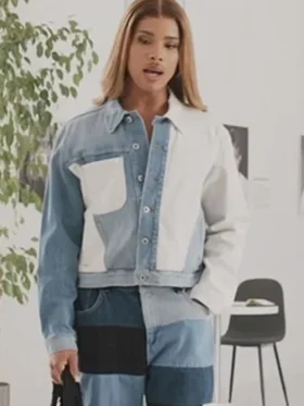 Rhoyle Ivy King All American Homecoming S02 Denim Suit front