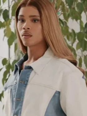 Rhoyle Ivy King All American Homecoming S02 Denim Suit left