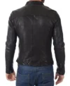 Roy Kent Ted Lasso S03 Biker Leather Jacket Back