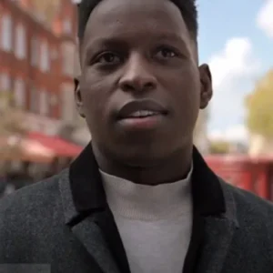 Sam Obisanya Ted Lasso Grey Wool Coat