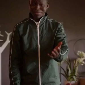 Sam Obisanya Ted Lasso S01 Green Zipper Tracksuit