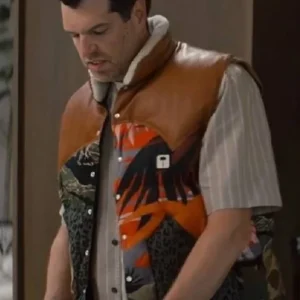 Sasha Nobody Wants This 2024 Multicolor Puffer Vest