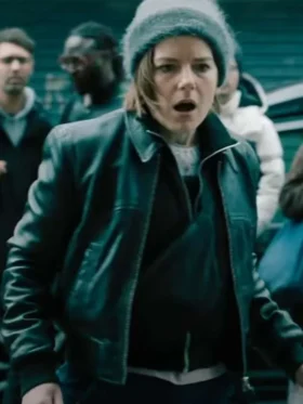 Shirley Dander Slow Horses S04 Bomber Leather Jacket