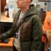 Shop Abbott Elementary S04 Jacob Hill Green Quilted Jacket