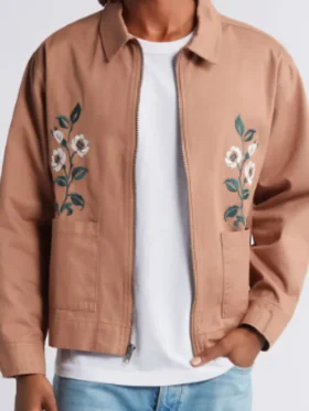 Shop All American Homecoming S03 Damon Sims Floral Embroidered Jacket