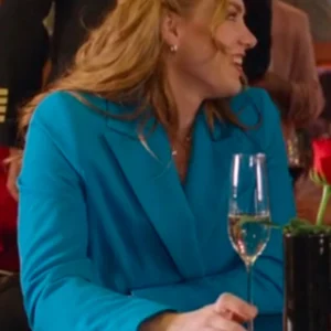 Shop Ava Micallief Love On The Danube Royal Getaway Blue Blazer