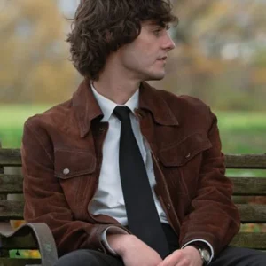 Shop Bardon Quinn This Town Suede Leather Jacket