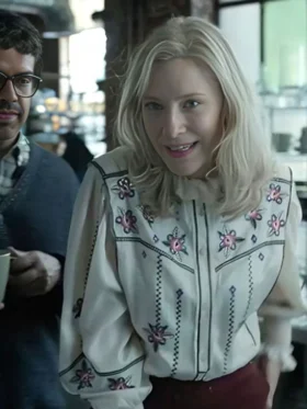 Shop Disclaimer Cate Blanchett Embroidered Shirt