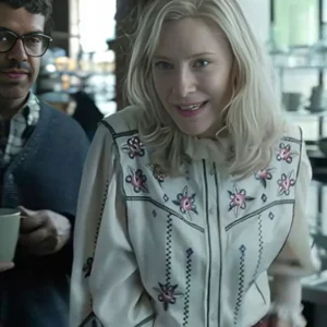 Shop Disclaimer Cate Blanchett Embroidered Shirt