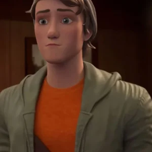 Shop Jurassic World Chaos Theory Ben Pincus Grey Hooded Jacket