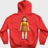 Shop Squid Game Doll Red Light Green Light Hoodie Jacket