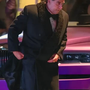 Shop The Penguin Colin Farrell Black Shearling Coat