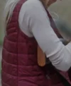Shop The Red 2024 Angie Milliken Maroon Quilted Vest