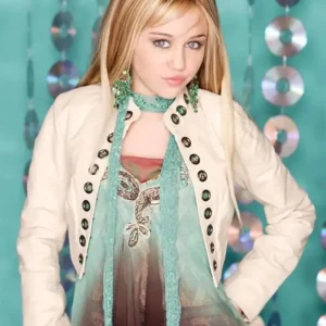 Sitcom Hannah Montana Leather Jacket
