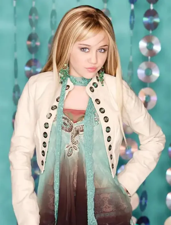 Sitcom Hannah Montana Leather Jacket