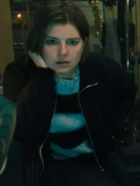 Slow Horses S04 Shirley Dander Black Cotton Jacket