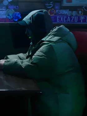 Smile 2 Naomi Scott Hooded Puffer Jacket