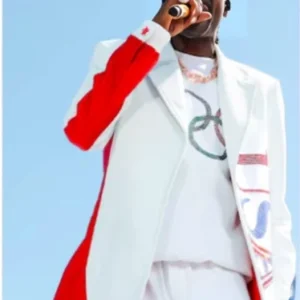 Snoop Dogg Paris Olympics Closing Ceremony USA Coat Full View