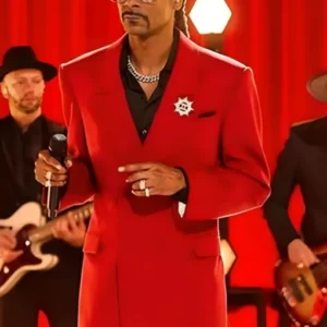 Snoop Dogg The Voice Season 26 Red Blazer