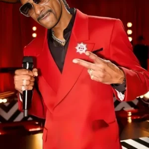 Snoop Dogg The Voice Season 26 Red Blazer Front