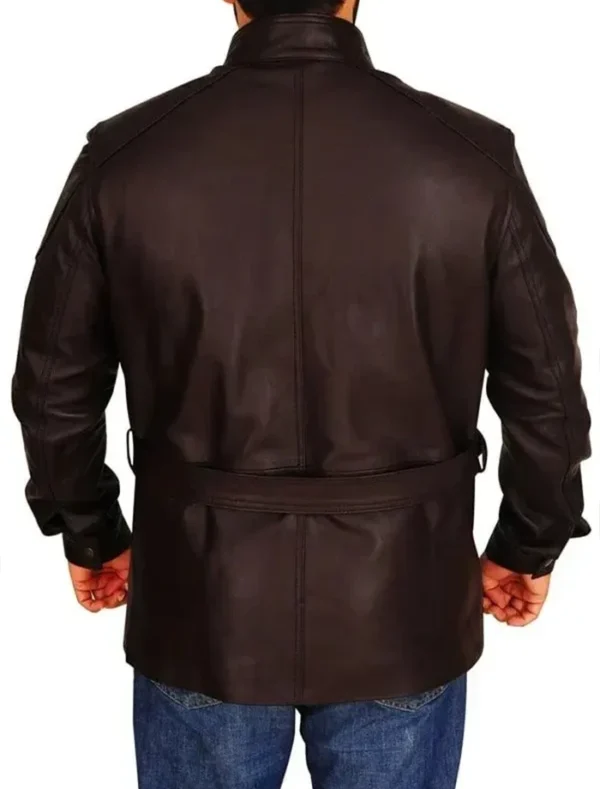 Sons of Anarchy Ray McKinnon Leather Jacket Back