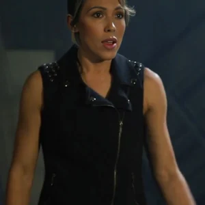 Sunny Tellone Snow White And The Seven Samurai 2024 Black Biker Vest