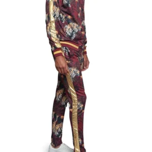 Sylvester Stallone Tulsa King S02 Tiger Printed Tracksuit For Sale