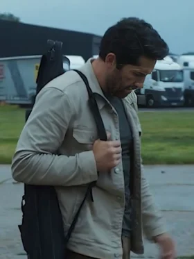 Take Cover 2024 Scott Adkins Cotton Jacket