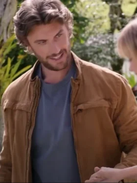 Take My Hand 2024 Adam Demos Brown Cotton Jacket