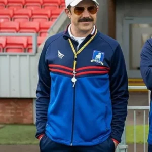 Ted Lasso Blue Tracksuit and Track Jacket Full View