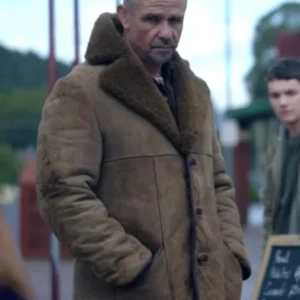 Thaddeus Bay Of Fires S01 Brown Suede Jacket