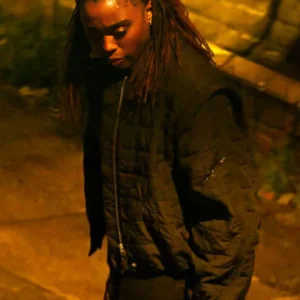 The Day Of The Jackal Bianca Black Quilted Jacket