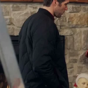 The Fabric Of Christmas Harmon Walsh Black Quilted Jacket