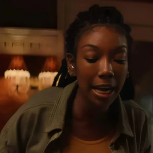 The Front Room Brandy Norwood Green Jacket