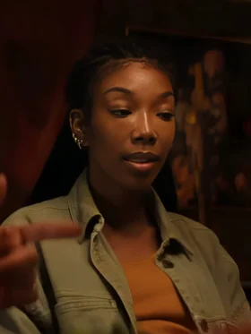 The Front Room Brandy Norwood Green Jacket On Sale