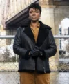 Tiffany Wallace FBI S06 Shearling Leather Jacket