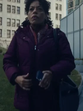 Tina Marrero The Bear Season 03 Purple Jacket