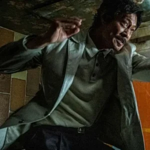 Twilight of the Warriors Walled In Tak Bun Wong Leather Blazer