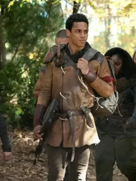 Uglies 2024 Keith Powers Leather Brown Jacket
