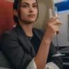 Upgraded Camila Mendes Black Blazer