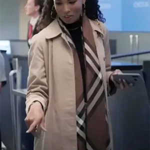 Upgraded Fola Evans akingbola Beige Long Coat